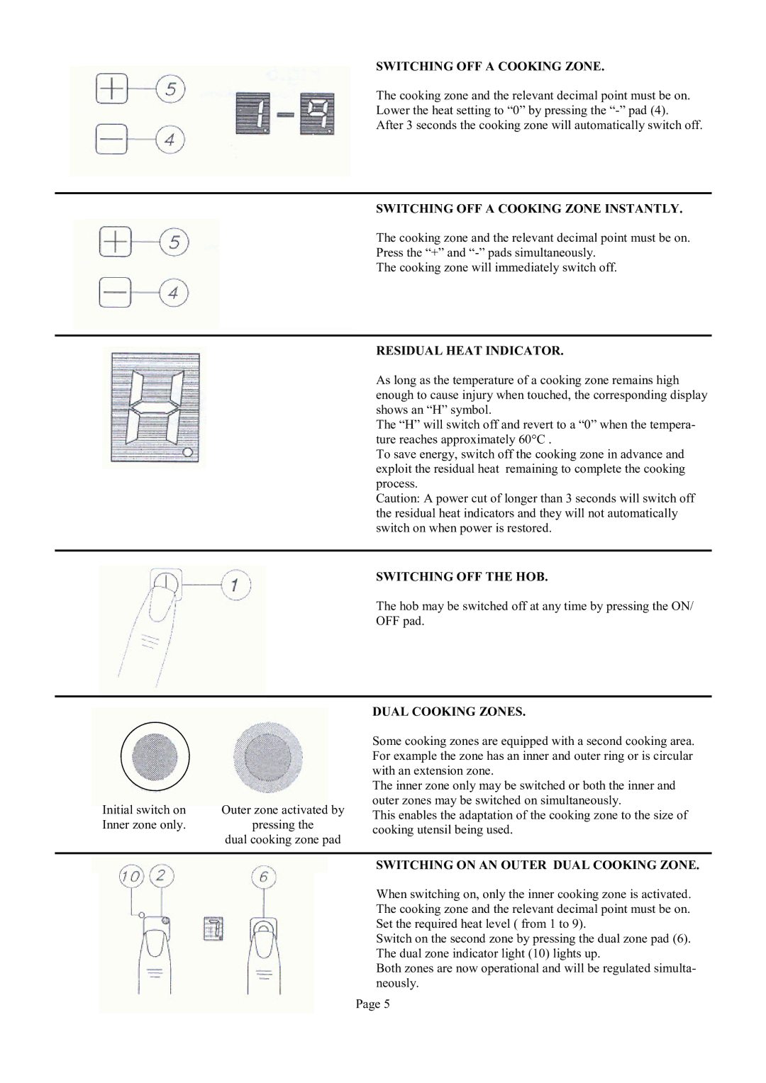 Defy Appliances DHD350, DHD351 manual 044.203 