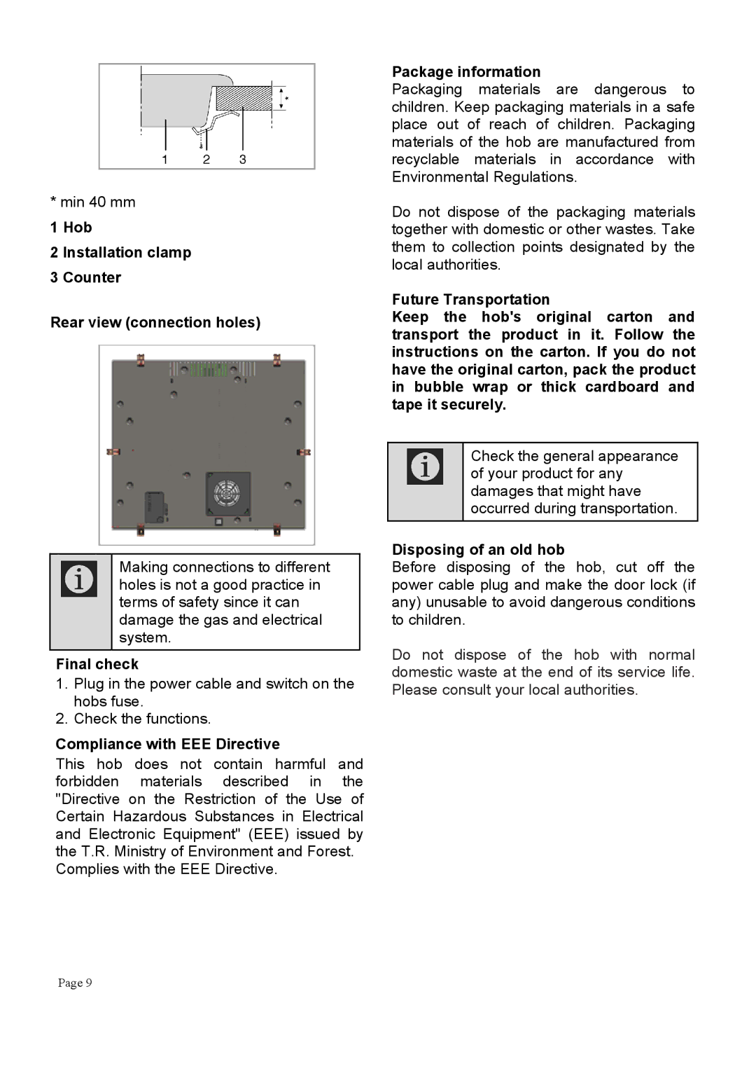 Defy Appliances DHD407 manual 50!# 