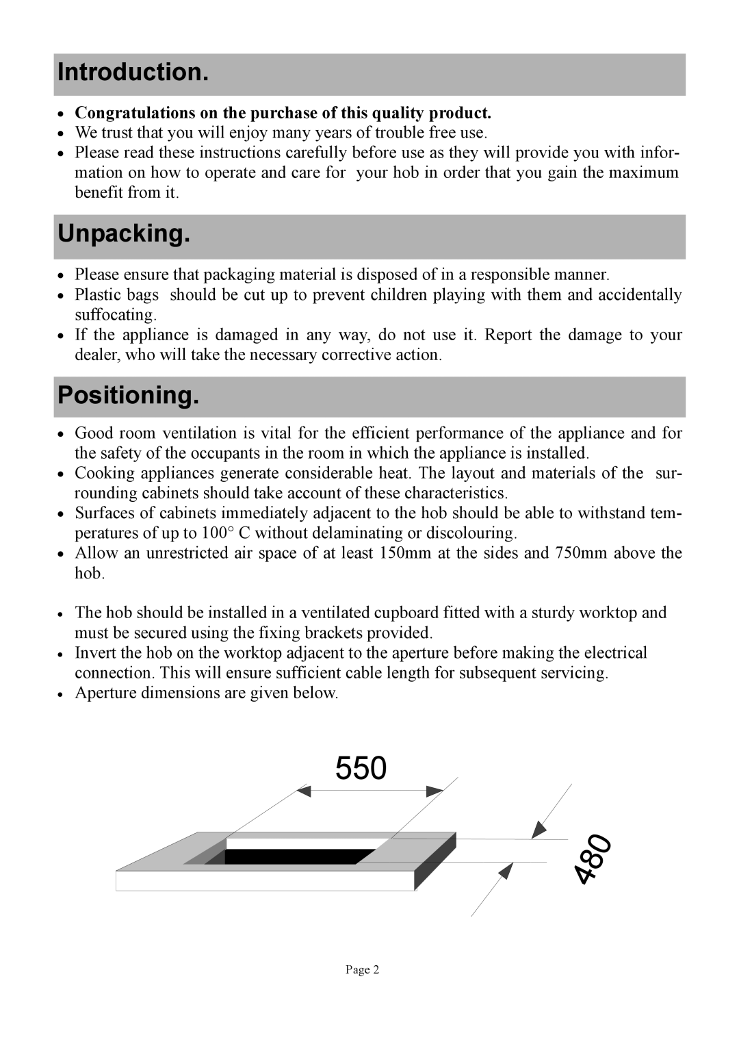 Defy Appliances DHG 116, DHG 117 manual 