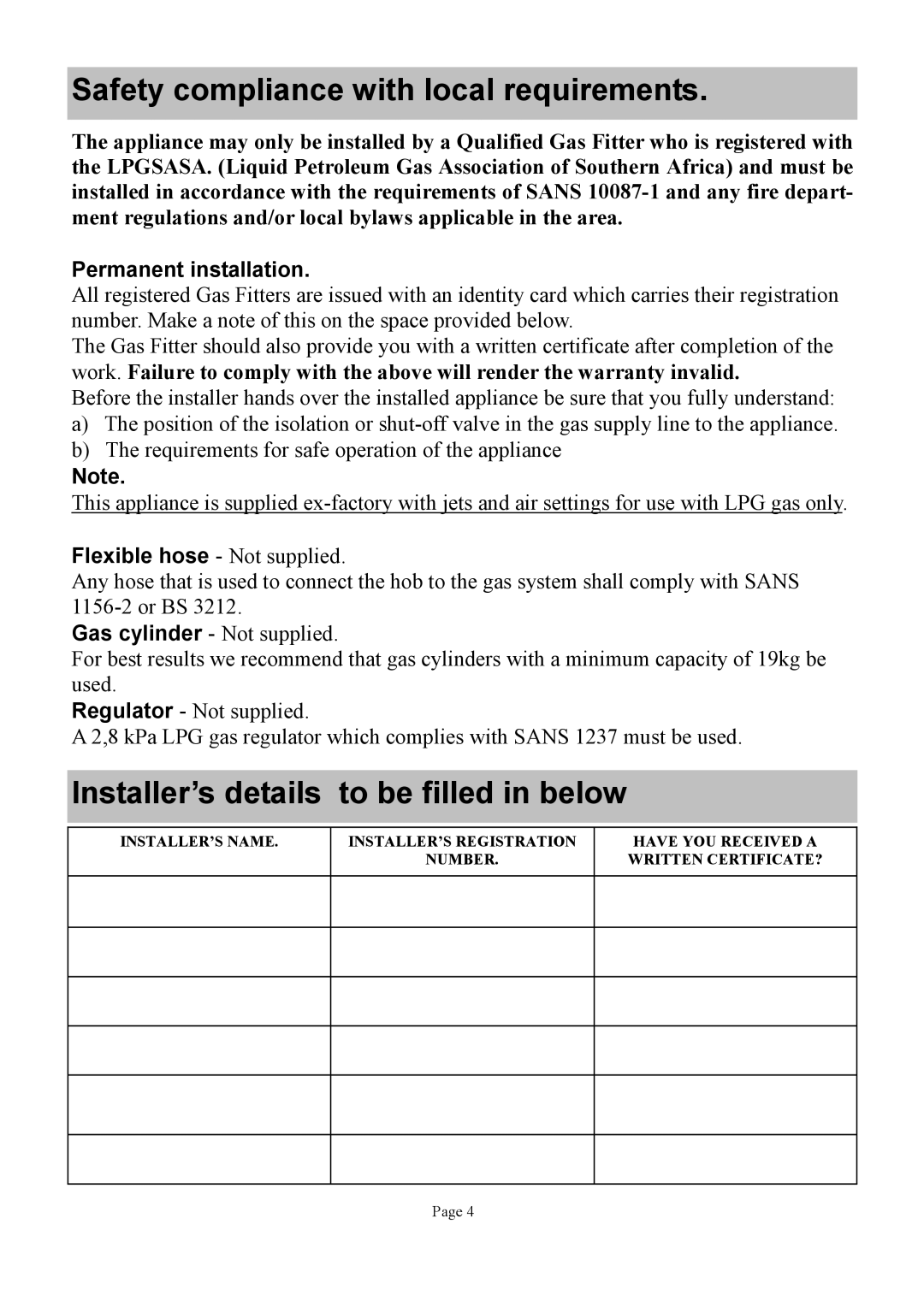 Defy Appliances DHG 116, DHG 117 manual ##$ !##% +,-# && *=9 ?#&&-+ 