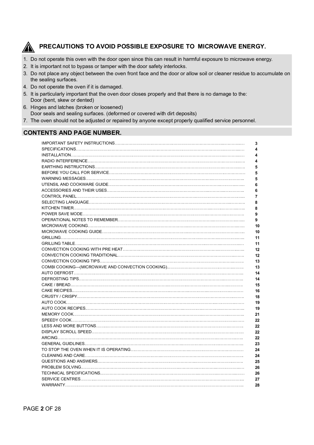 Defy Appliances DMO 356 manual $&1, $&/01 