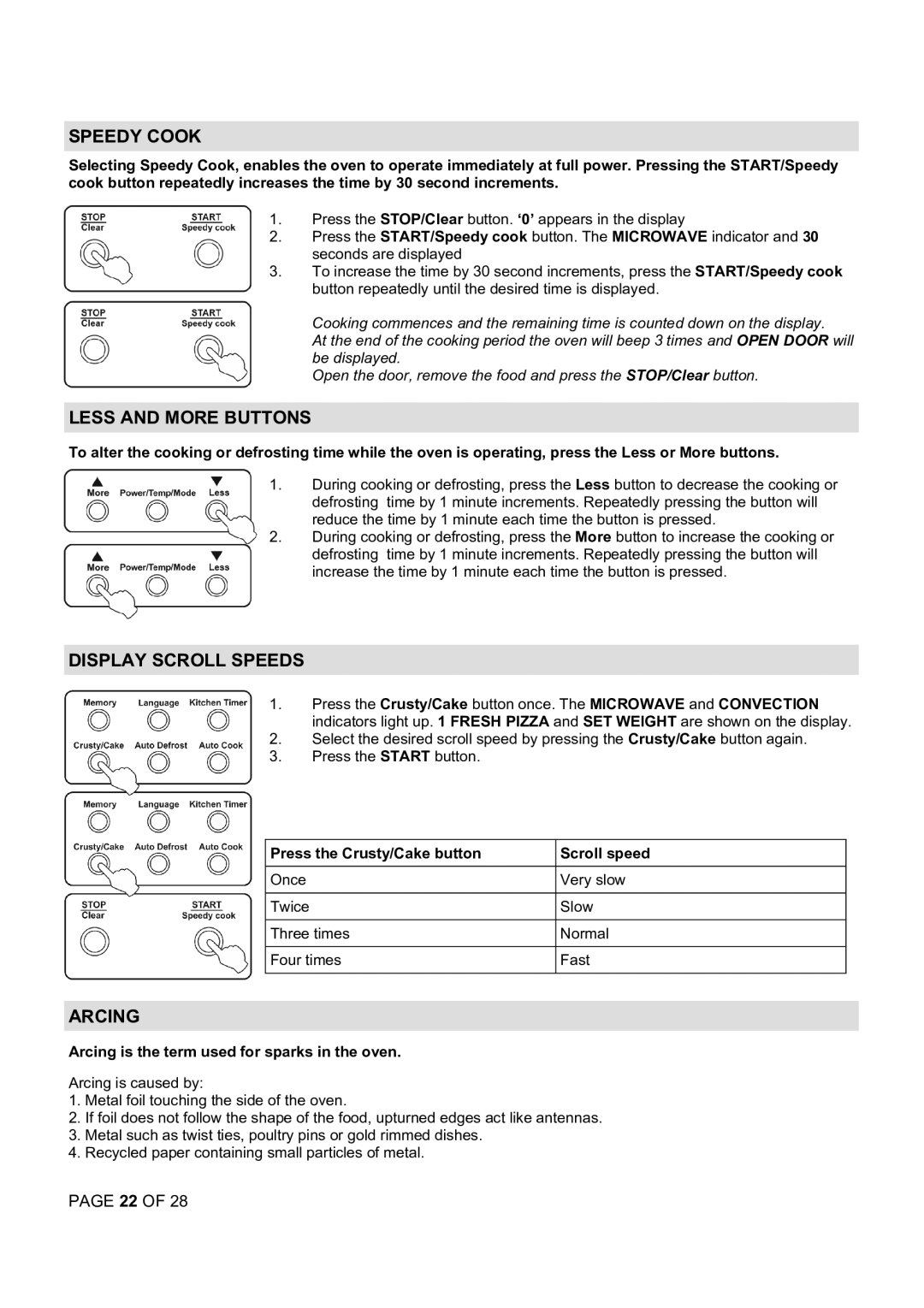 Defy Appliances DMO 356 manual $0$ 