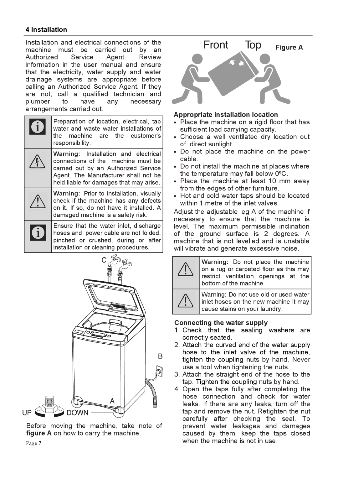 Defy Appliances DTL 137 manual # # 