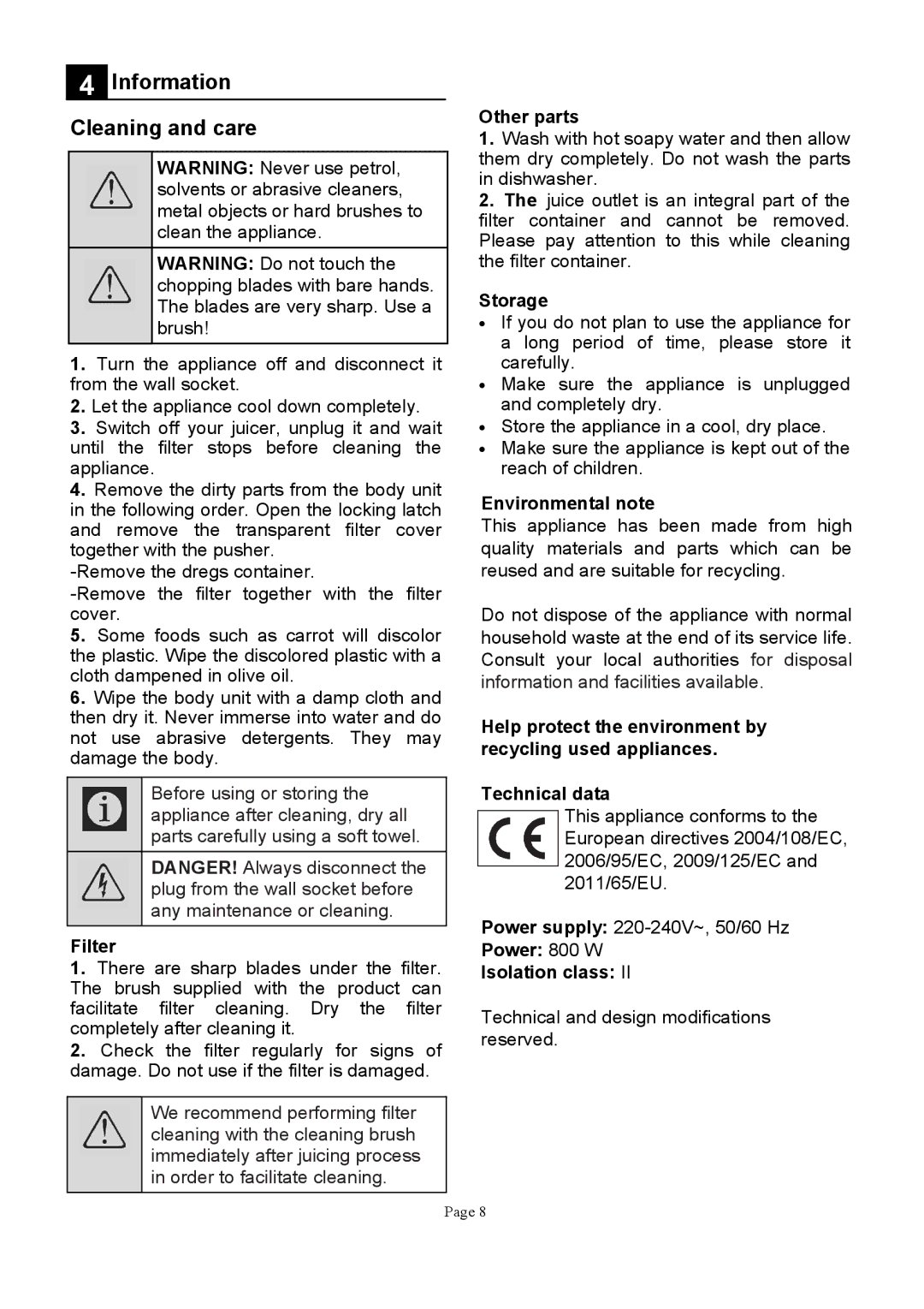 Defy Appliances JE210 manual ##+# 