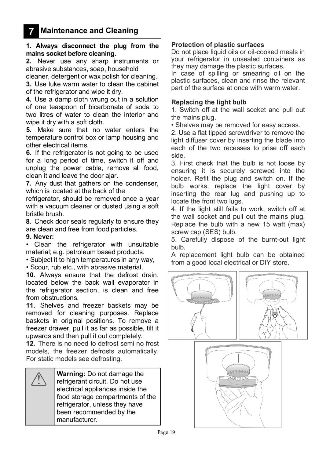 Defy Appliances K60328, K60363 manual #-%3 