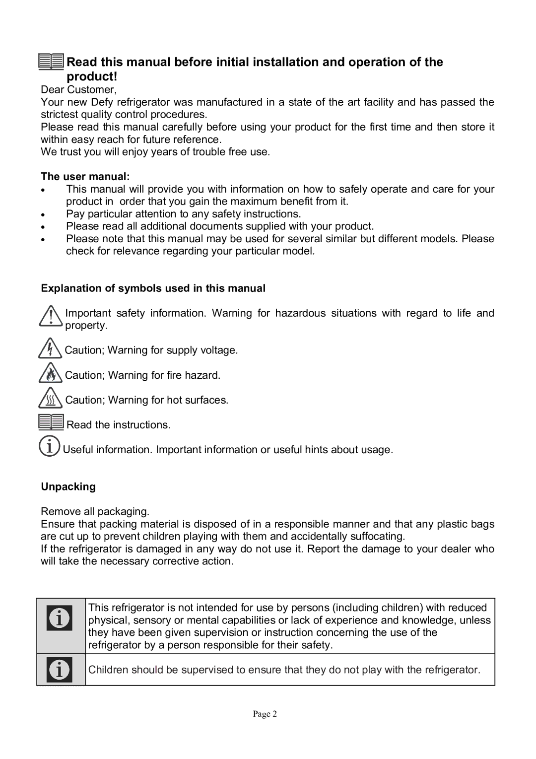 Defy Appliances K60363NE manual $%.&%%$#$% 