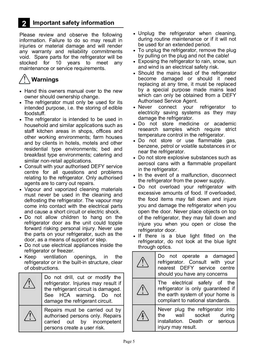 Defy Appliances K60363NE manual $0% 