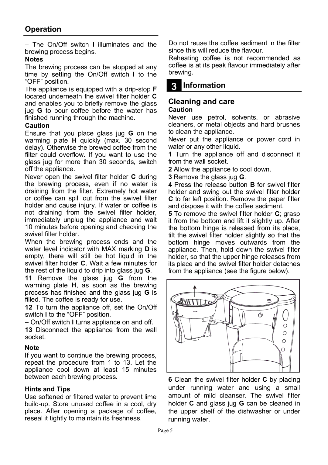 Defy Appliances KM520 manual 220 