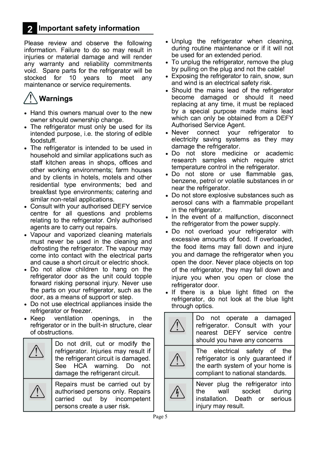 Defy Appliances KS 603613 W, KS 60361 W manual $0% 