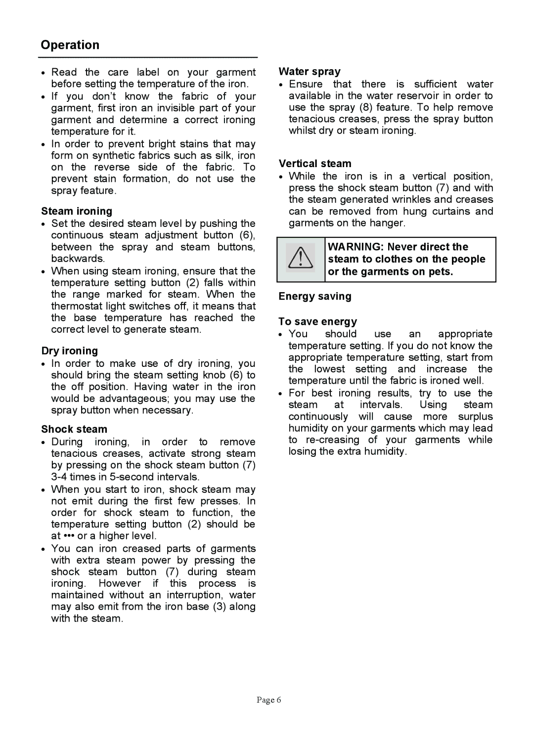 Defy Appliances SI2303 manual +6+ 