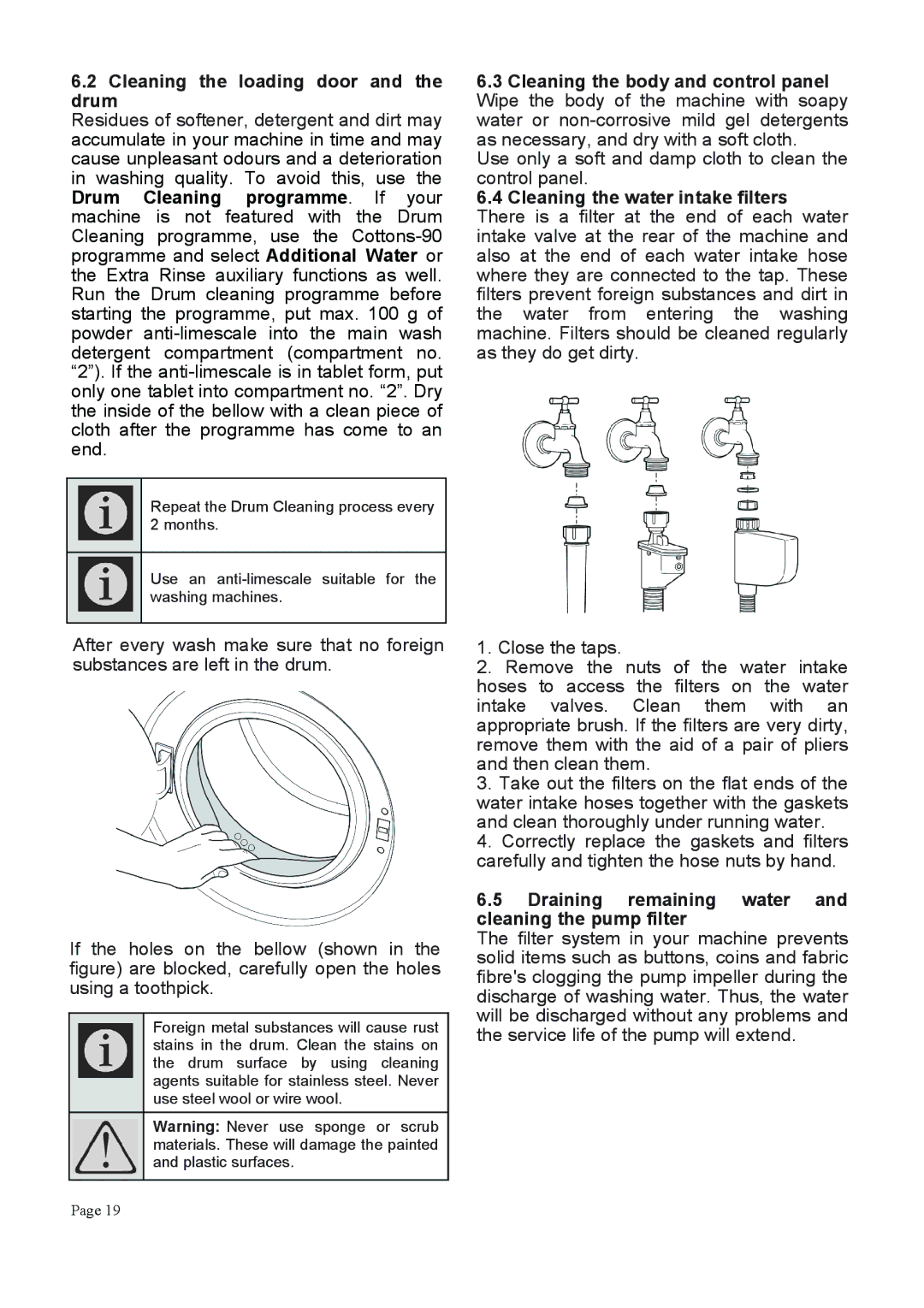 Defy Appliances WCY 81233 MLCM manual $, /,--$ 