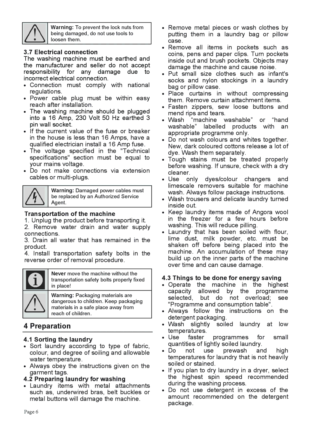 Defy Appliances WCY 81233 MLCM manual #$$ 