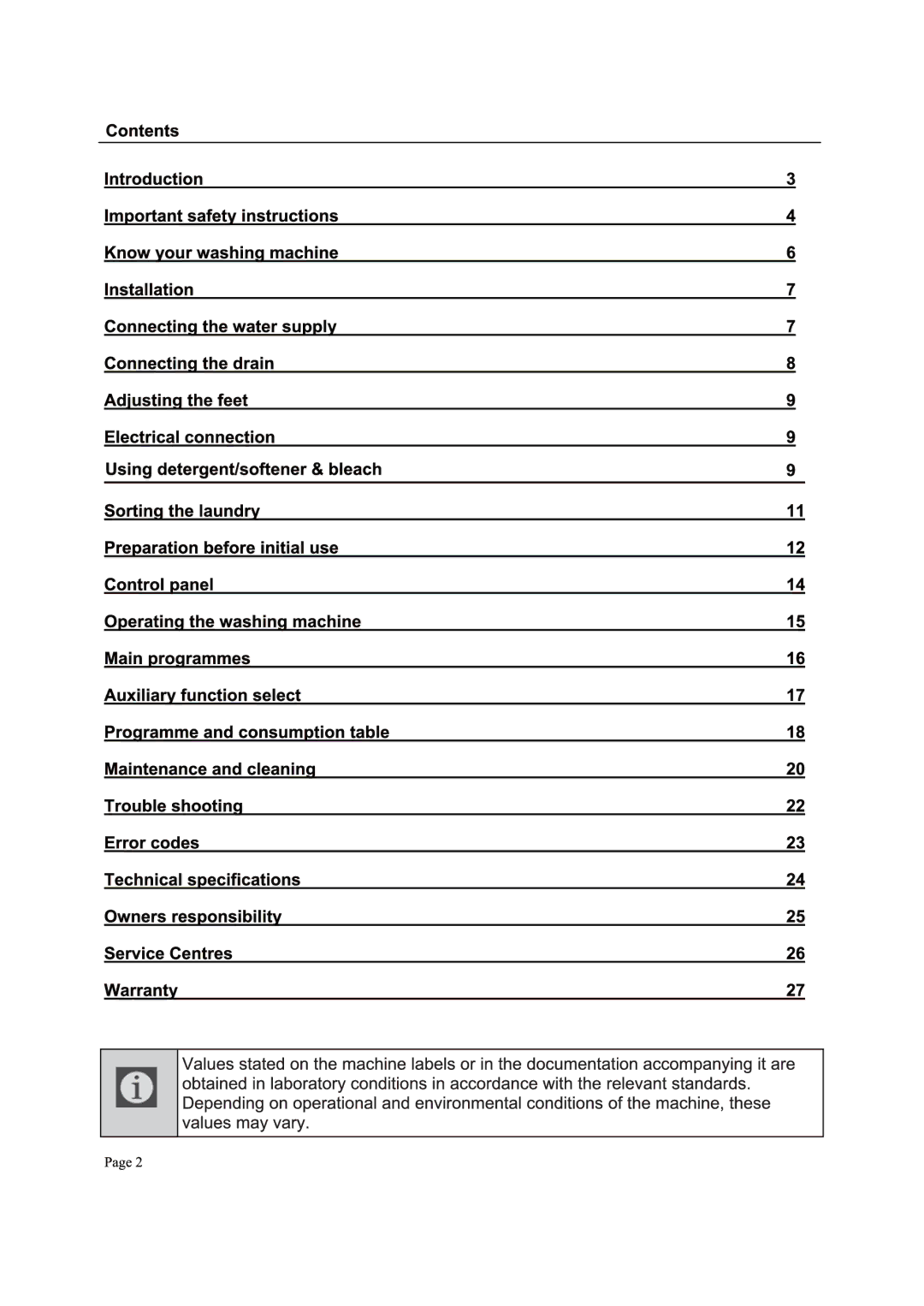 Defy Appliances WTL8019W, WTL8019M manual 