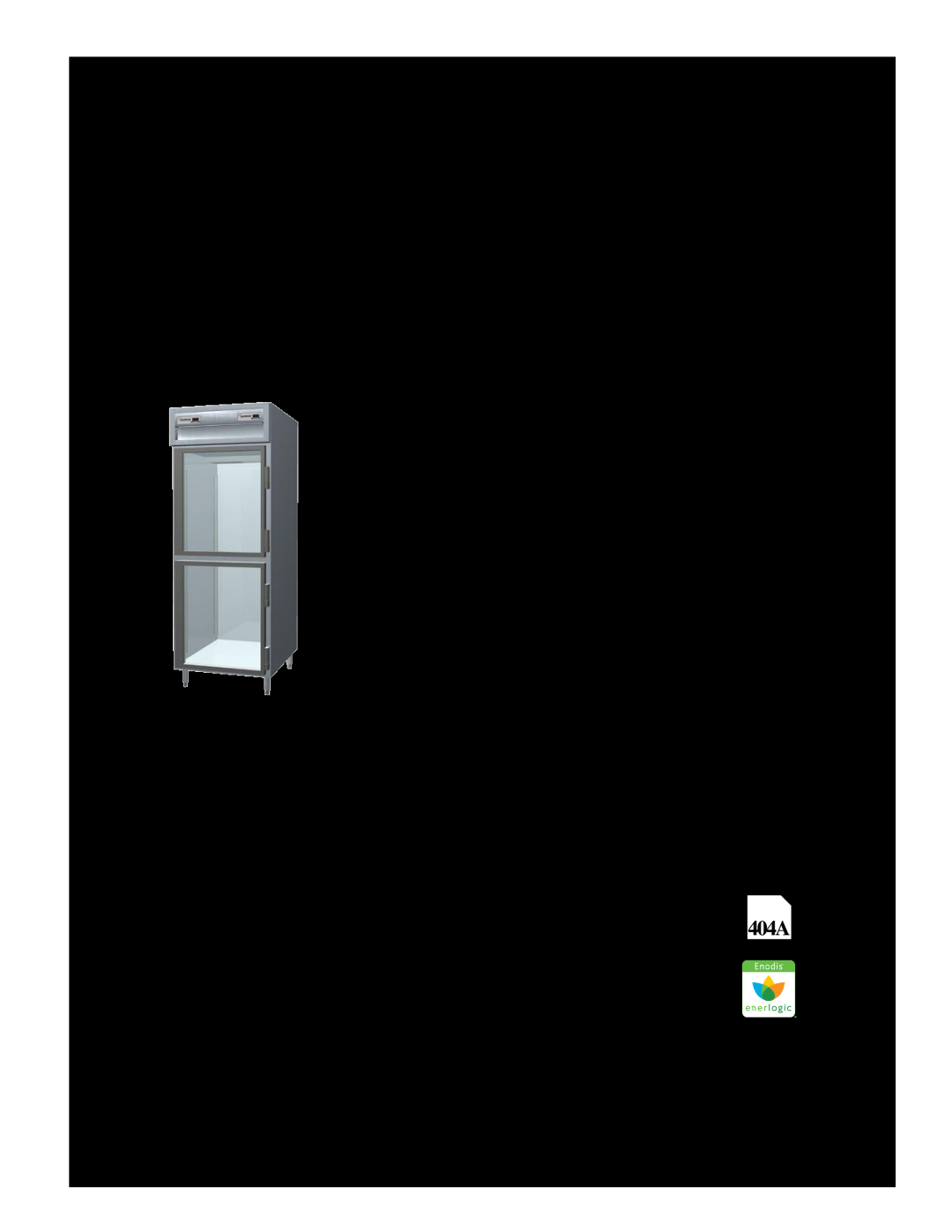 Delfield SSDTP1-GH specifications Specification Line, Delfield, Glass Door Single Section Dual Temp Refrigerator, Models 