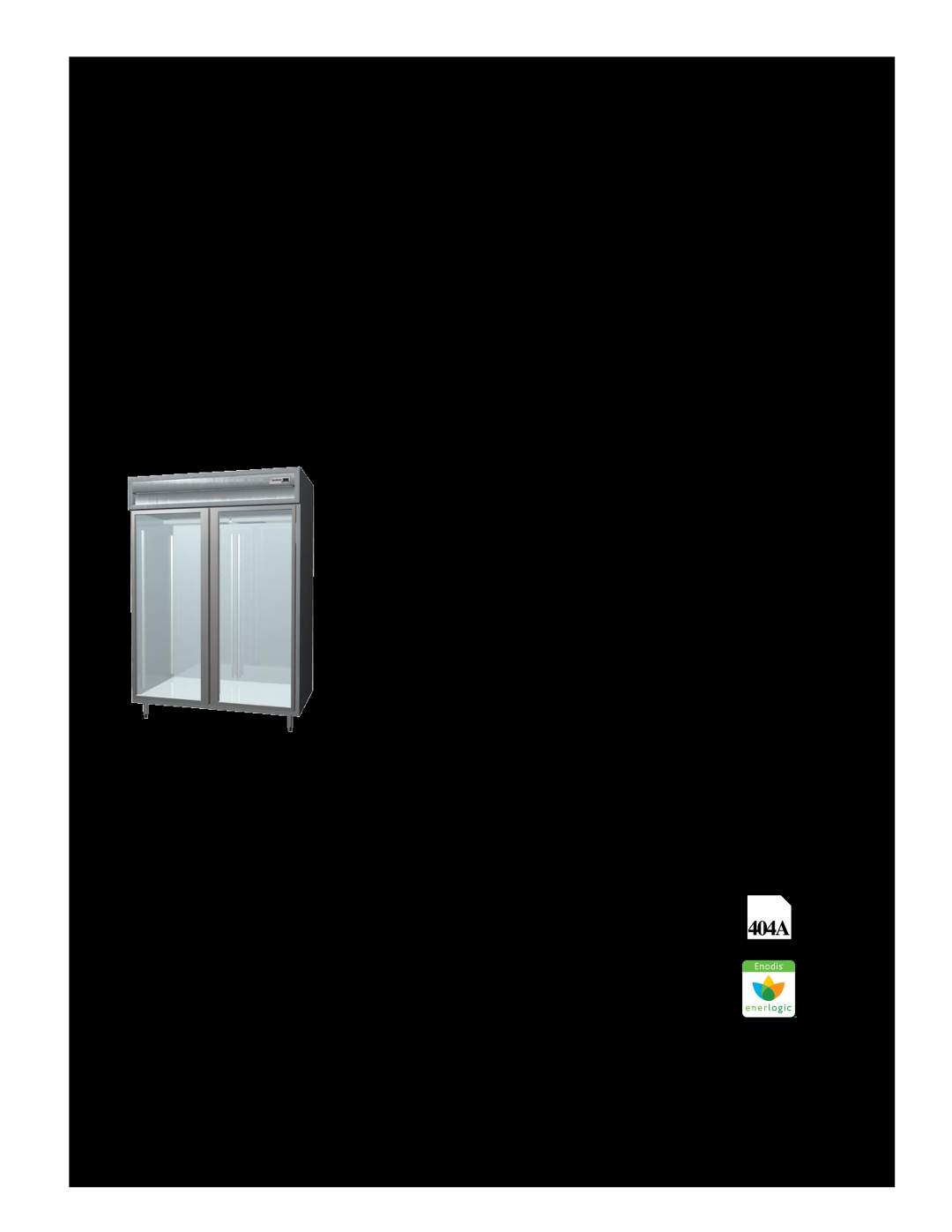 Delfield SMR2-SL specifications Specification Line, Delfield, Self-Contained Sliding Door Reach-In Refrigerator, Models 