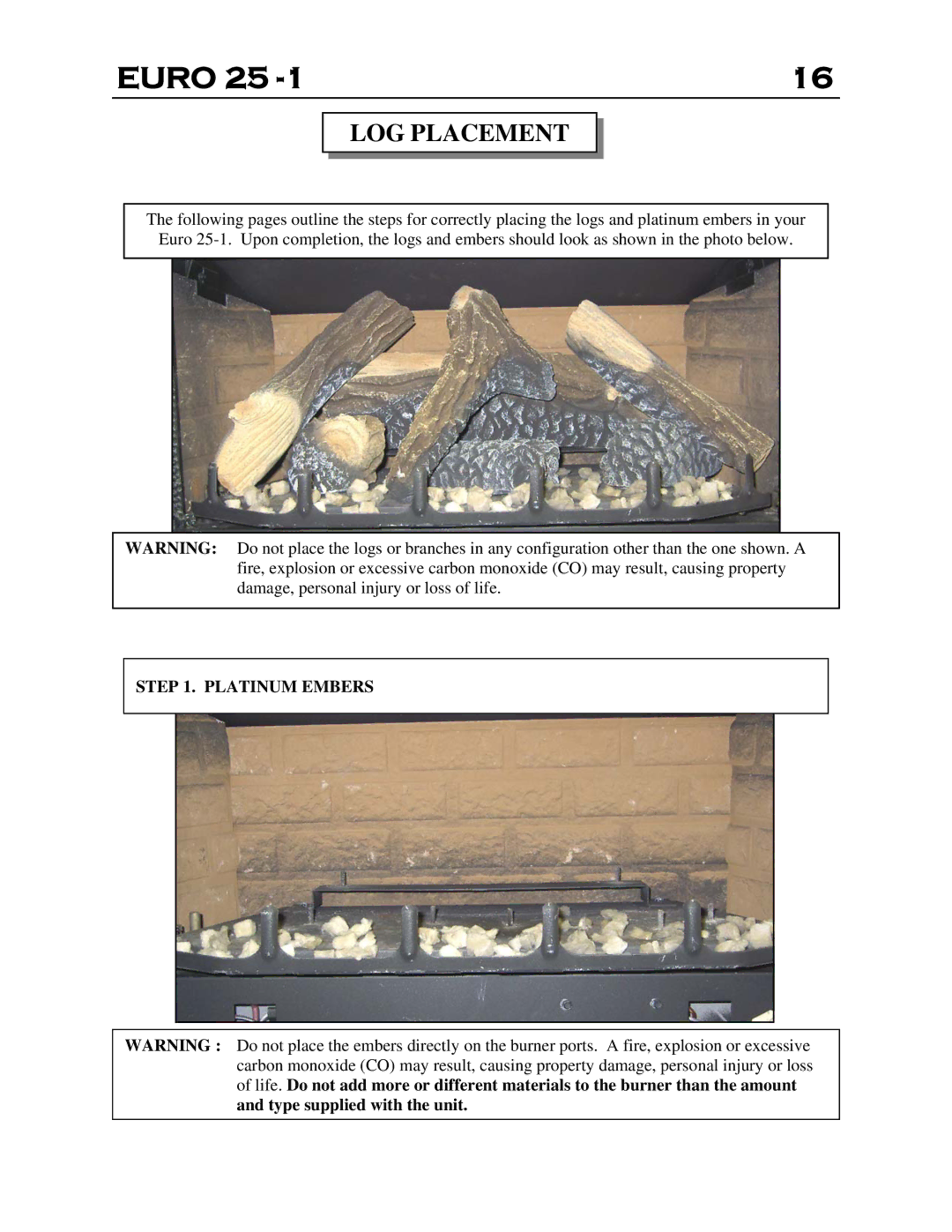 Delkin Devices EI - 25-1 manual LOG Placement 