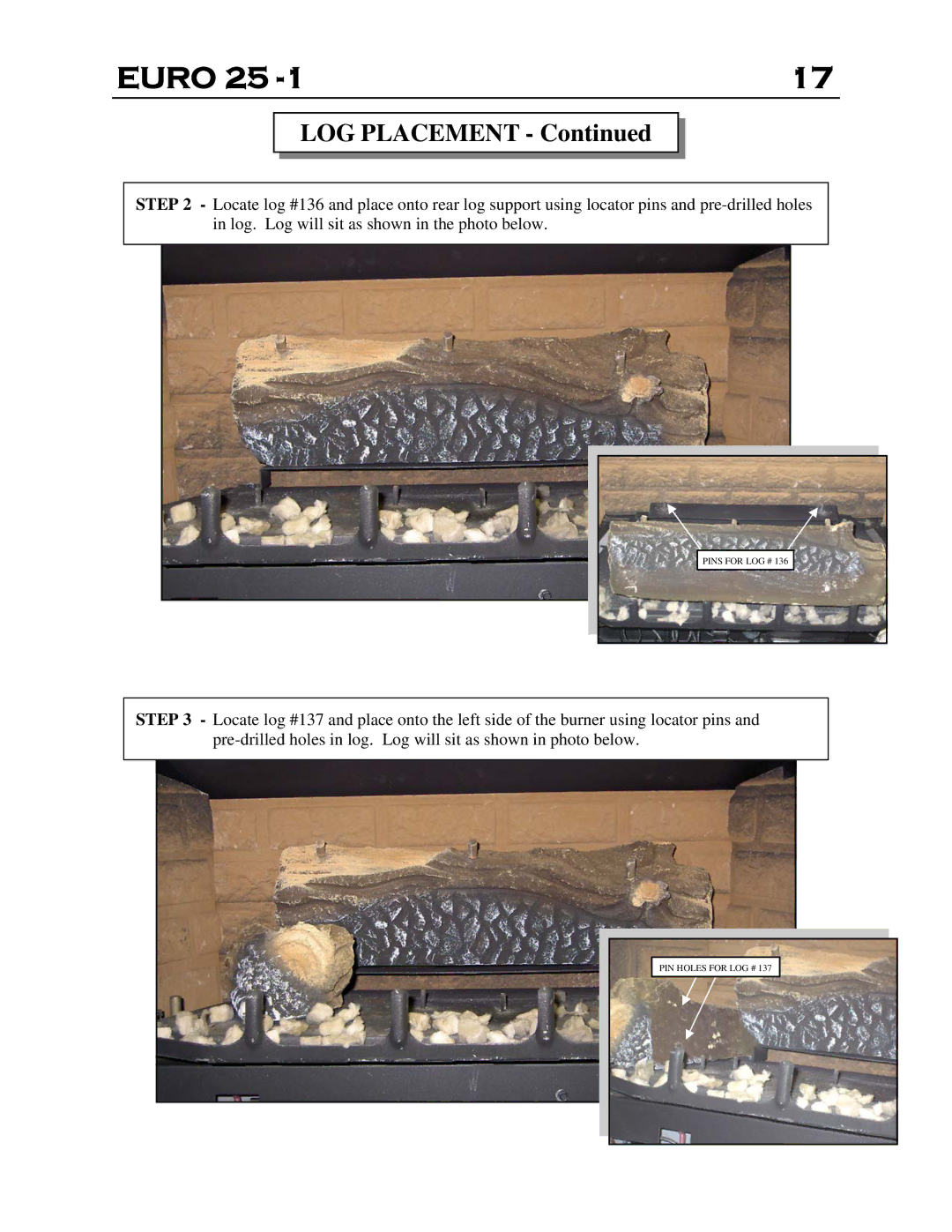 Delkin Devices EI - 25-1 manual LOG Placement 