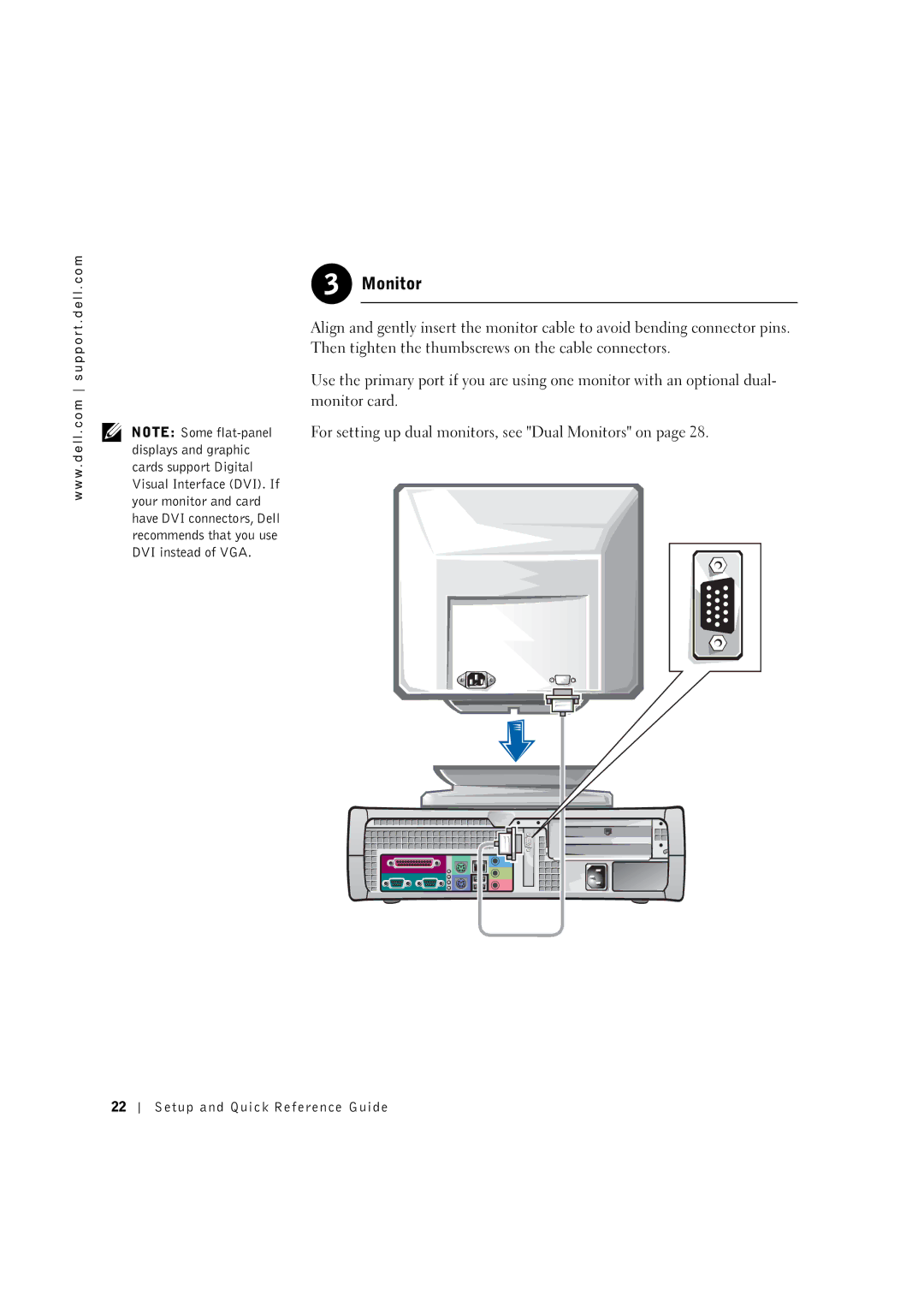 Dell 0G475 manual Monitor 