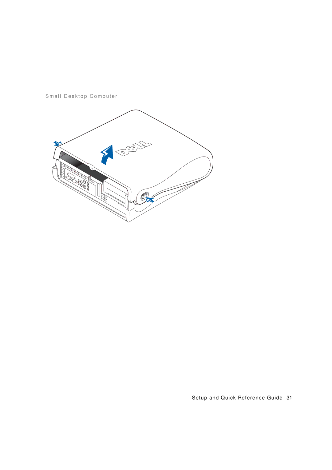 Dell 0G475 manual A l l D e s k t o p C o m p u t e r 