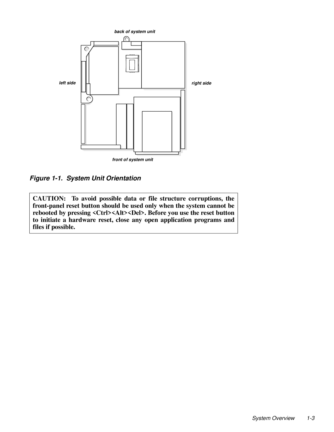 Dell 100-Mbps manual System Unit Orientation 