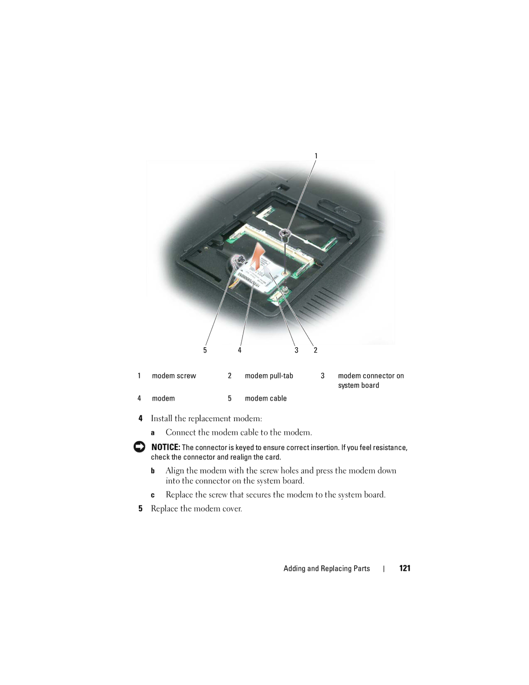 Dell 1000 owner manual 121 