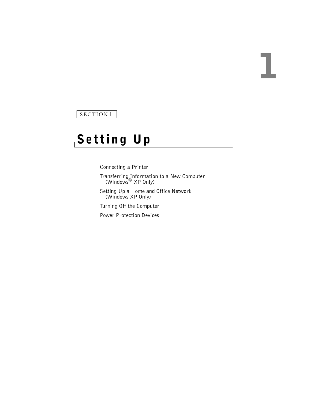 Dell 100N owner manual Setting Up 