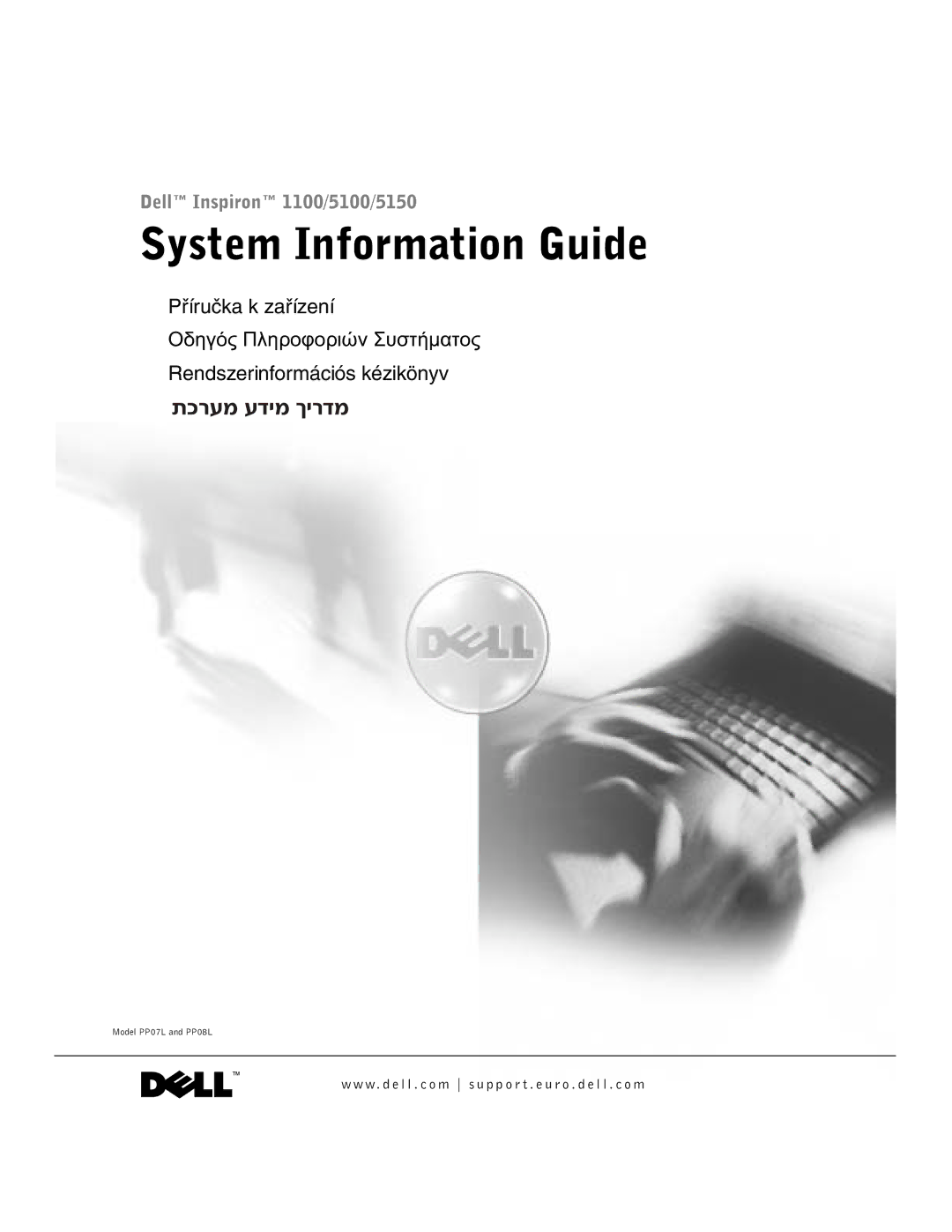 Dell 1100 manual System Information Guide 