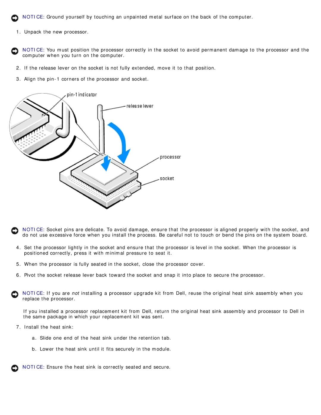 Dell 1100/B110 service manual 