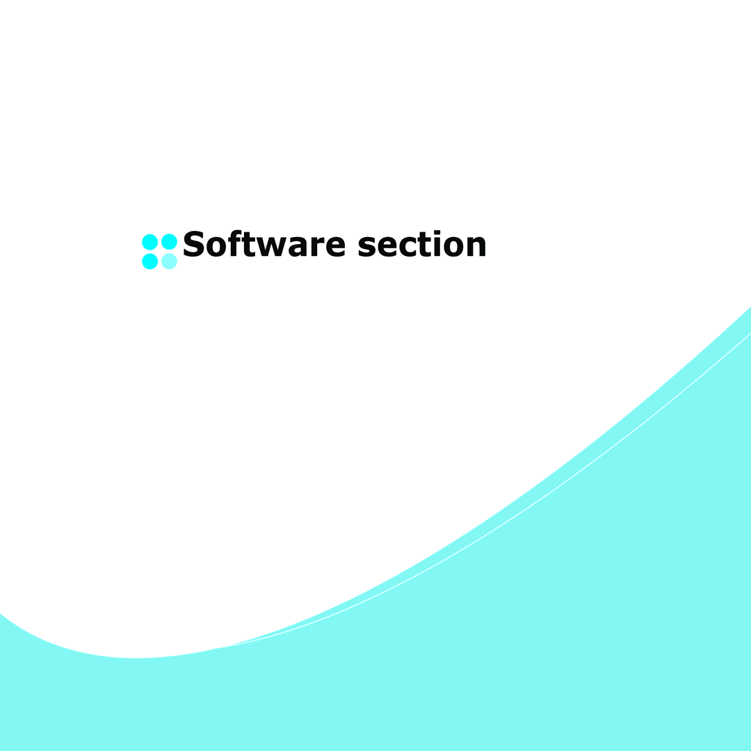 Dell 1230c manual Software section 