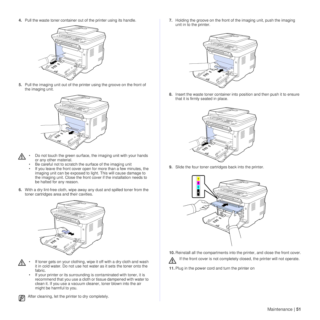 Dell 1235cn manual Plug in the power cord and turn the printer on 