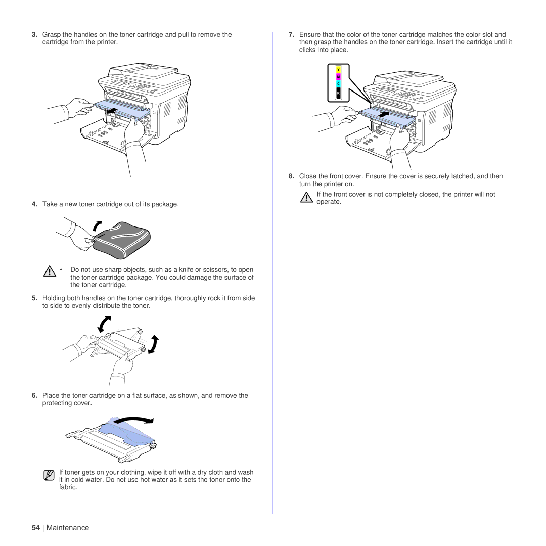 Dell 1235cn manual Maintenance 