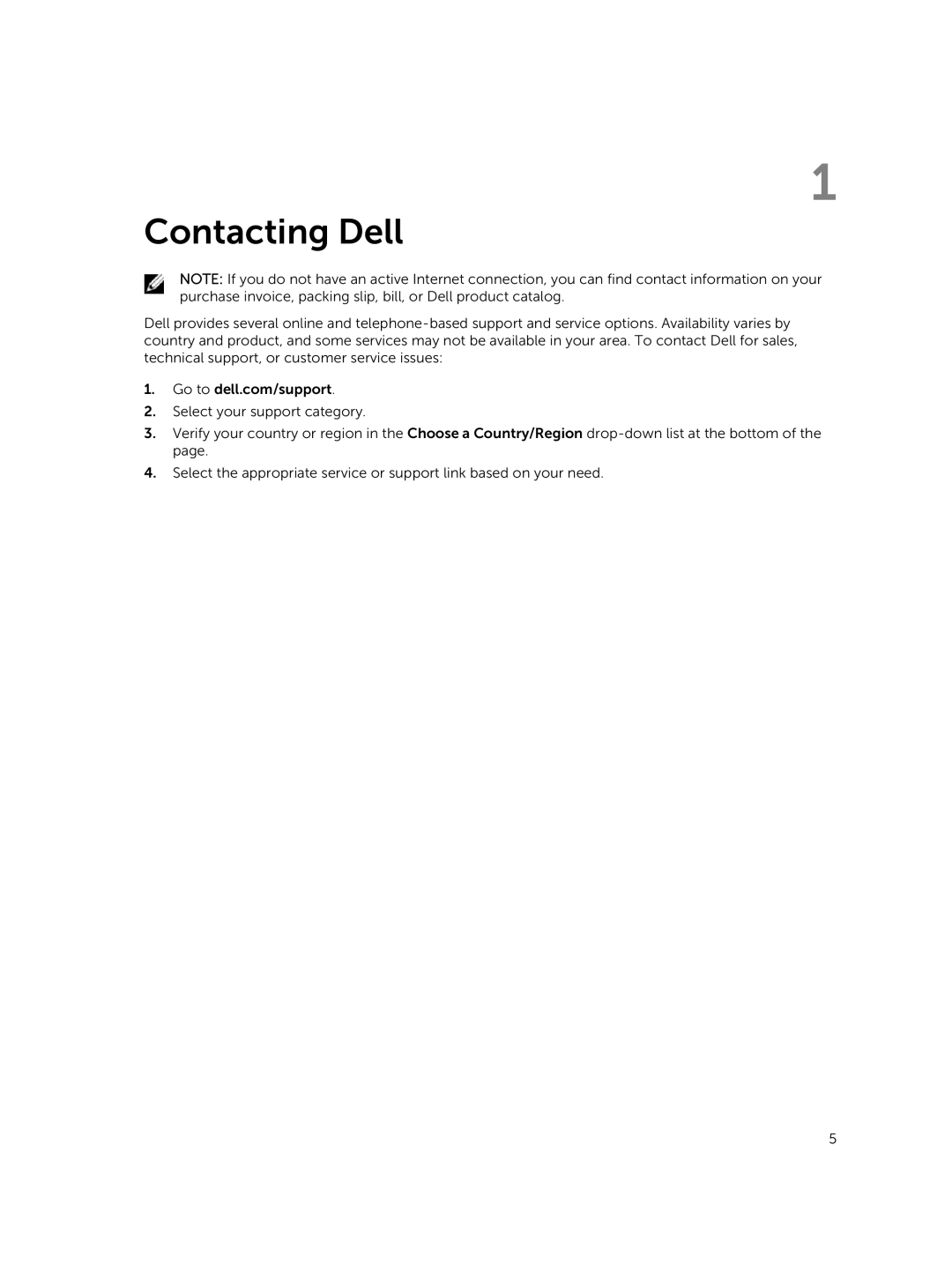 Dell 13-7350 manual Contacting Dell 