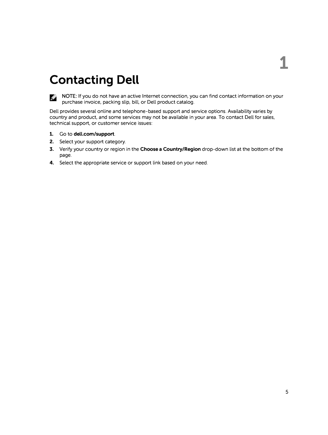 Dell 13-7350 manual Contacting Dell 