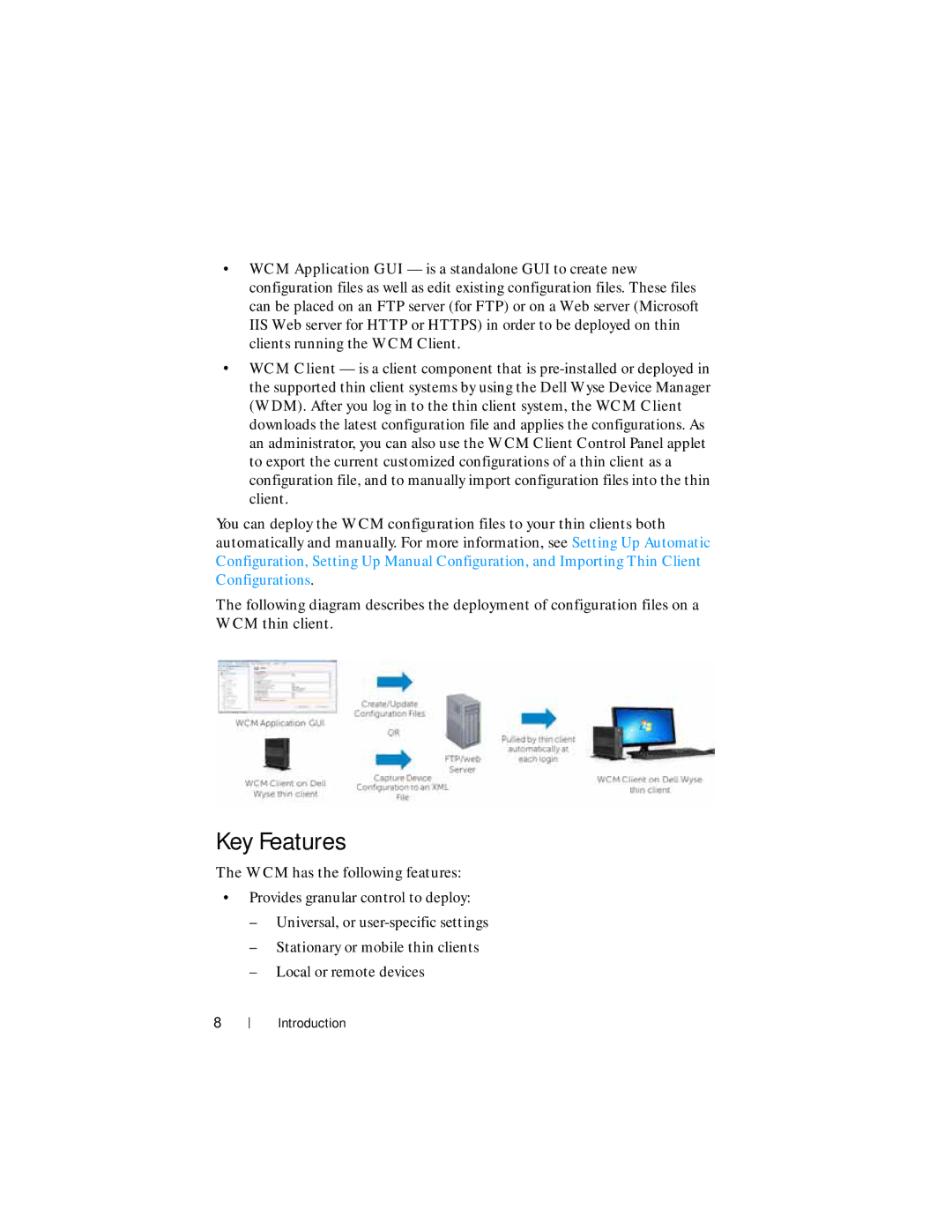 Dell 1.3.0.0 manual Key Features 