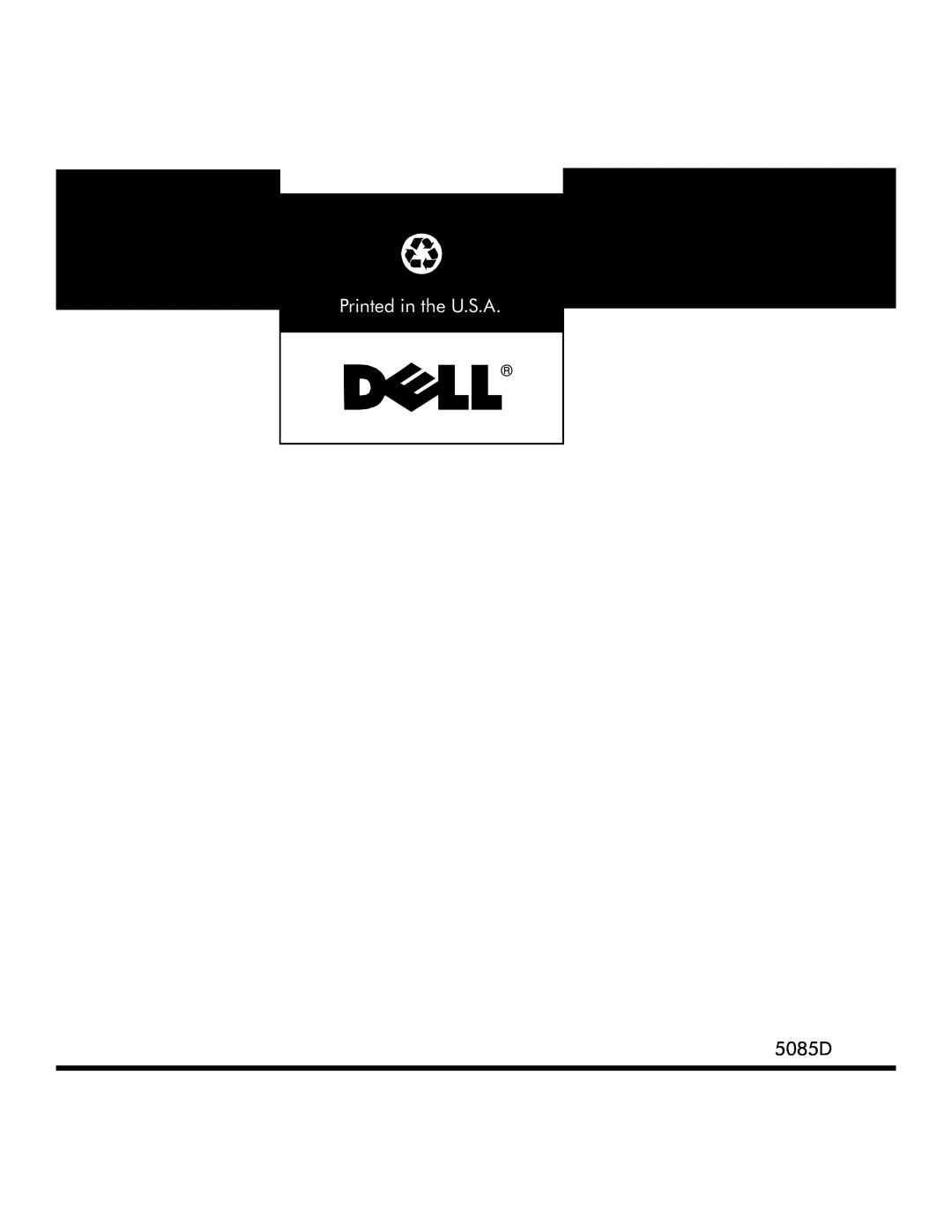 Dell 130T manual 5085D 