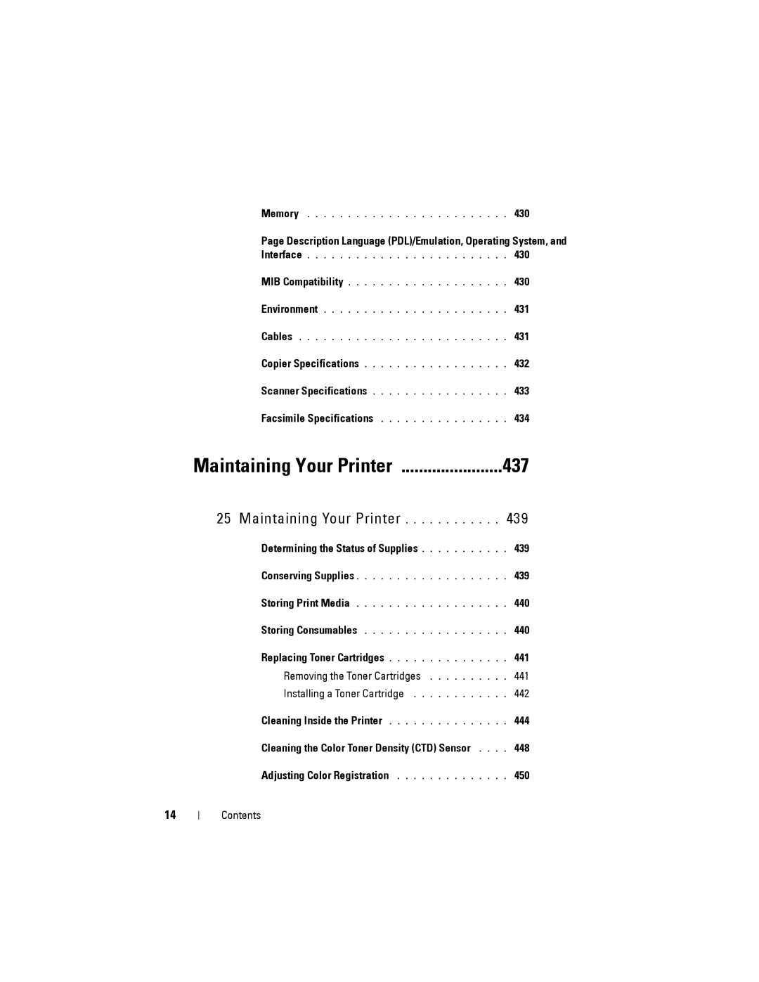 Dell 1355cnw, 1355CN manual 439 