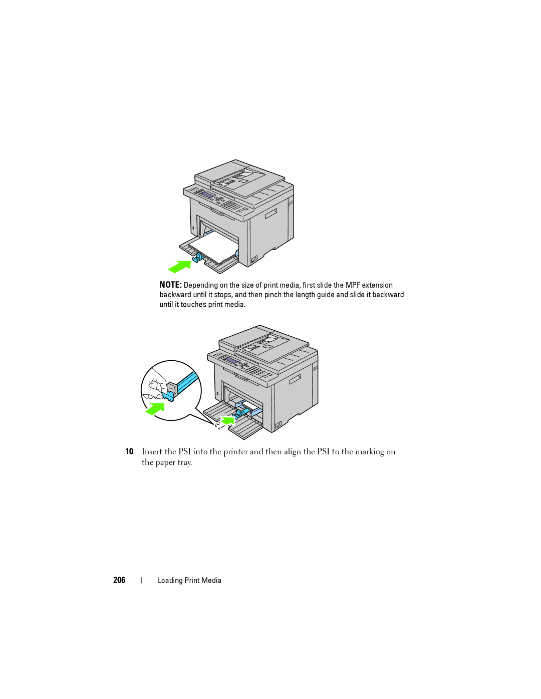 Dell 1355cnw, 1355CN manual 206 