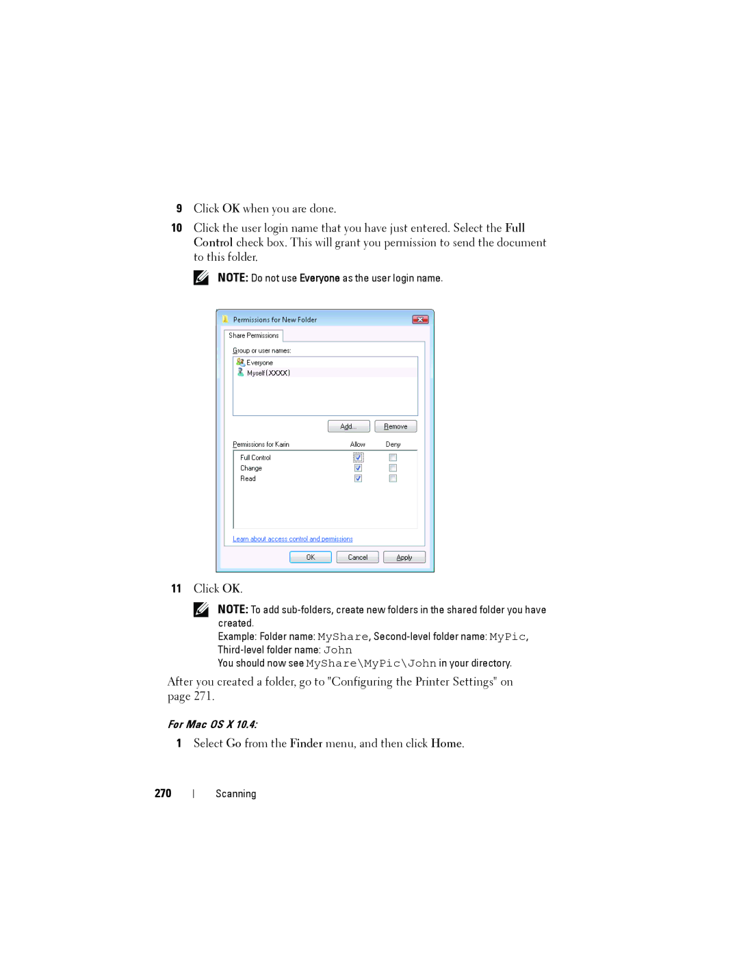 Dell 1355cnw, 1355CN manual 270 