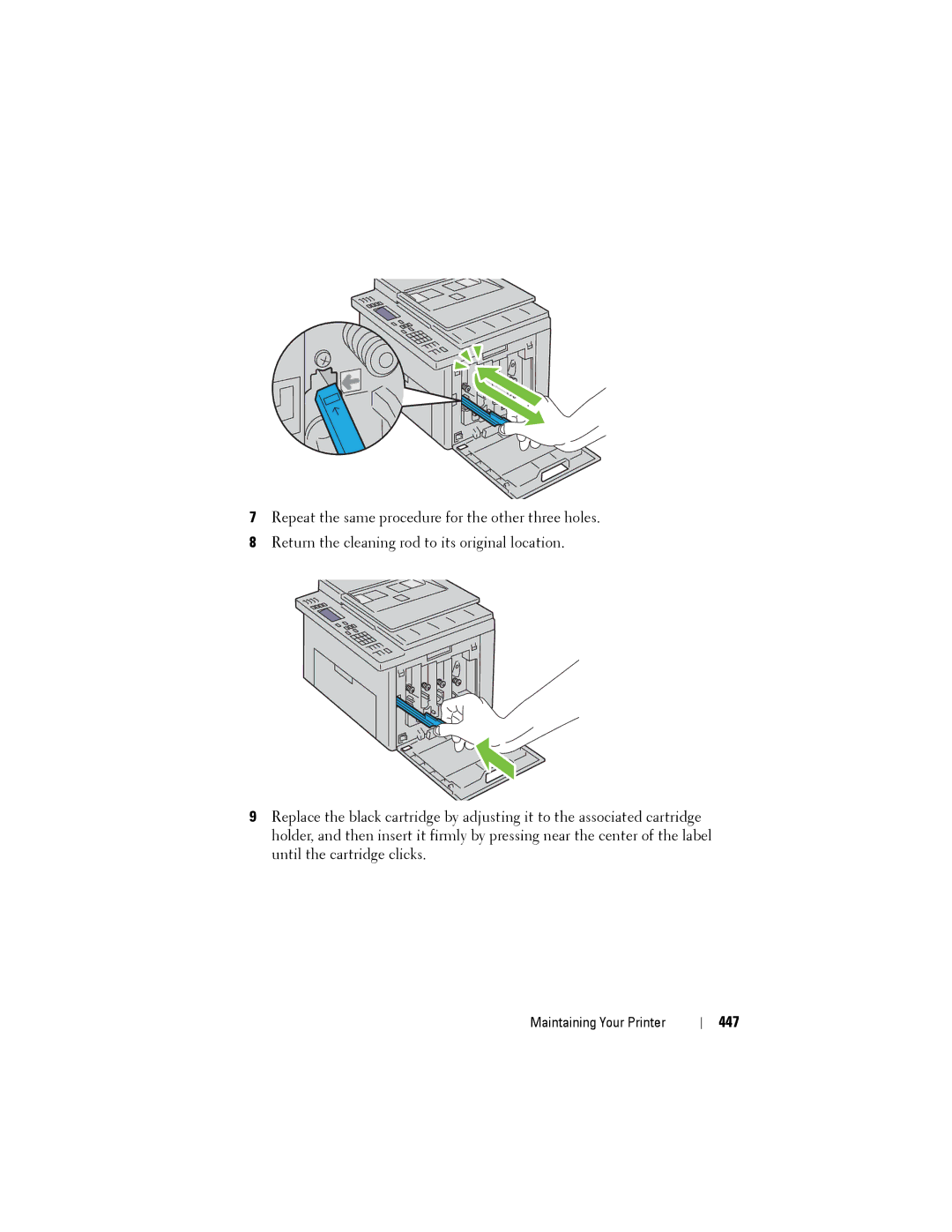 Dell 1355CN, 1355cnw manual 447 