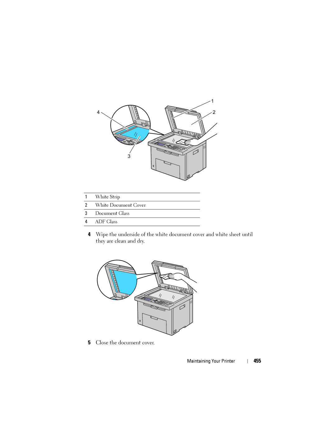 Dell 1355CN, 1355cnw manual 455 