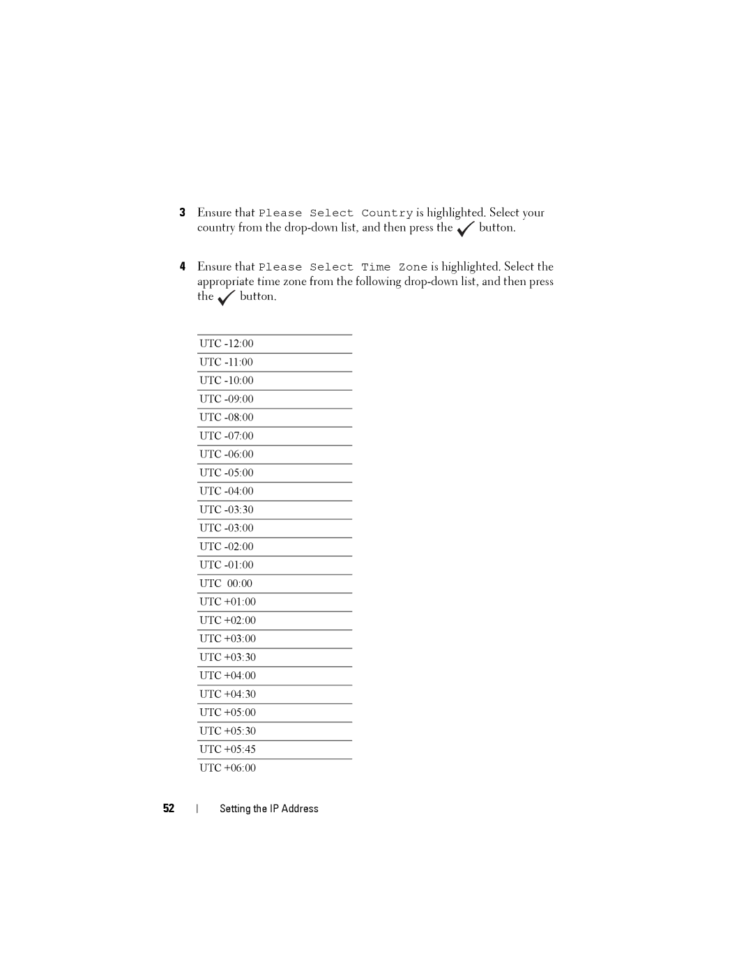 Dell 1355cnw, 1355CN manual Setting the IP Address 