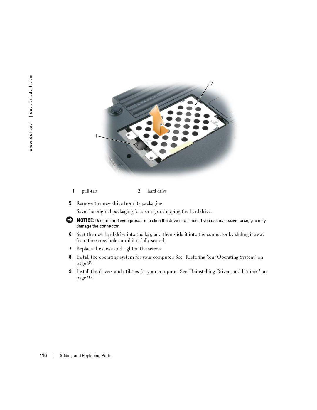 Dell 140M, PP19L owner manual 110 