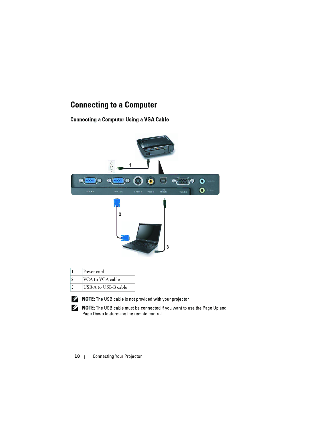 Dell 1410X manual Connecting to a Computer 