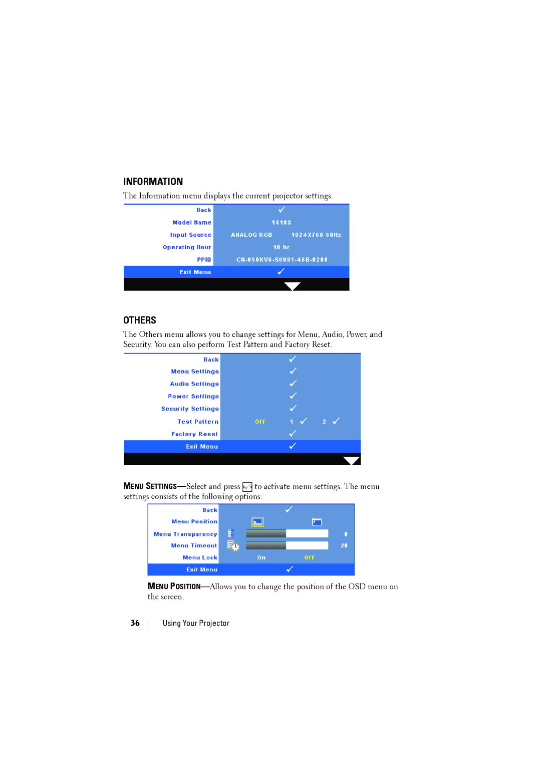 Dell 1410X manual Information 