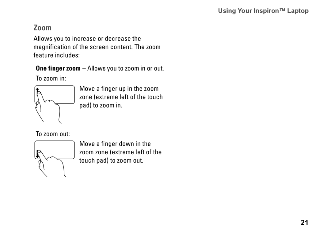 Dell PP42L, 1440, M792N setup guide Zoom 