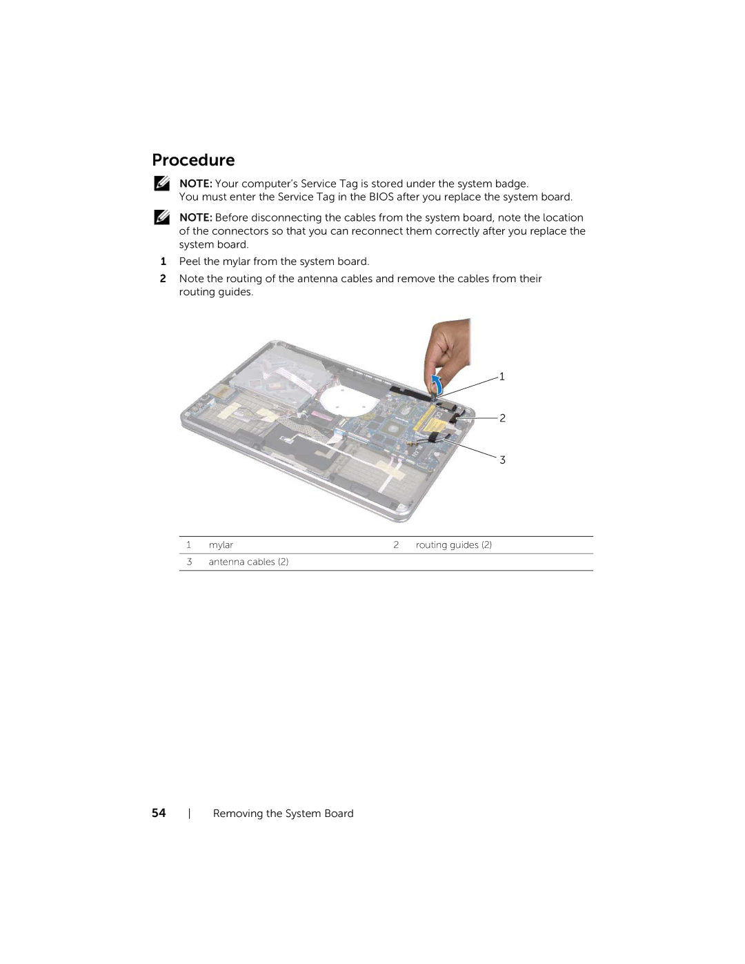 Dell 15, XPS L521X, L521X13590620SA manual Routing guides 