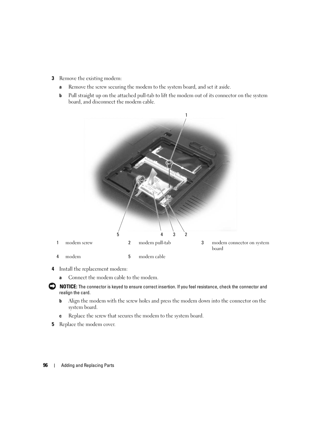 Dell 1501 owner manual Adding and Replacing Parts 