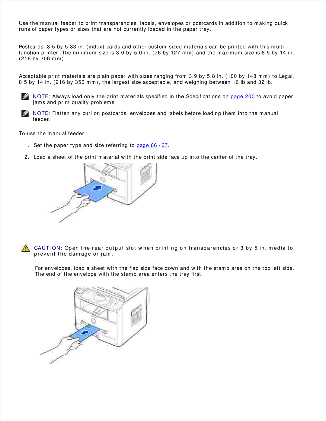 Dell 1600n manual Prevent the damage or jam 