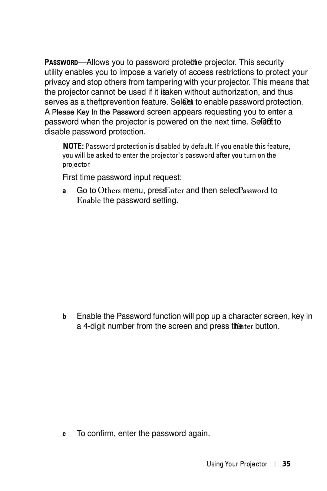 Dell 1609WX manual Using Your Projector 