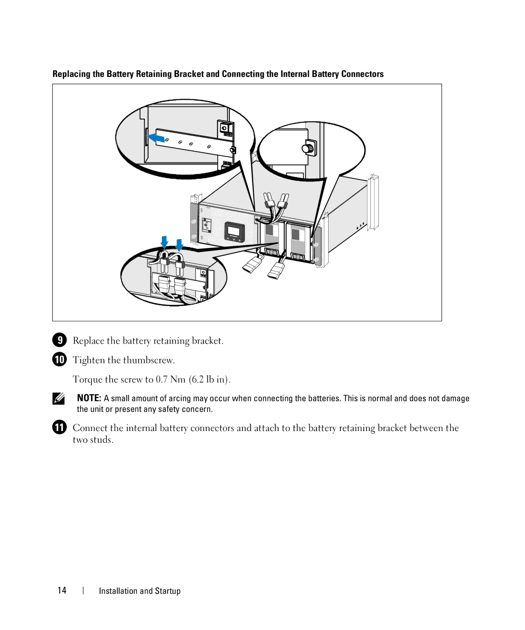 Dell 1642018871 manual Installation and Startup 